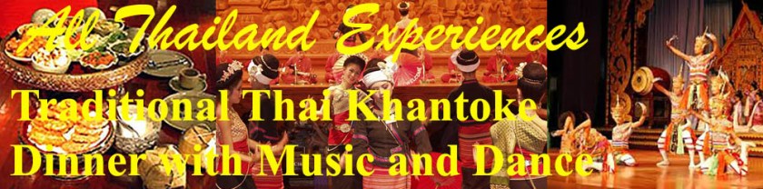 A Traditional Thai Khantoke Dinner with music and dance