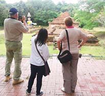 Buddha temple ruins at Wiang Kum Kam