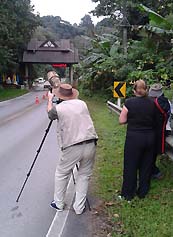 Birding checkpoint of Doi INthanon National Park Thailand