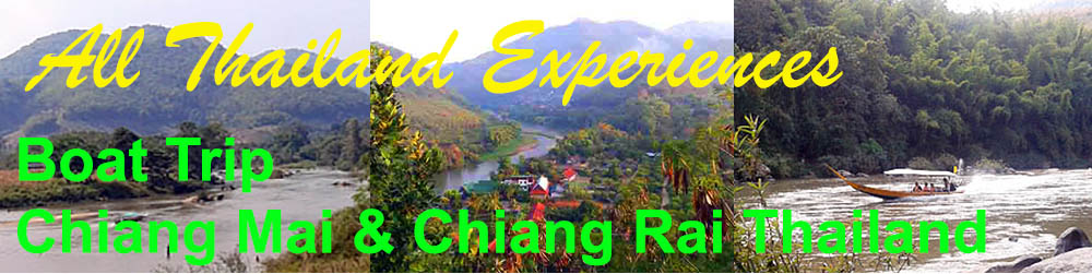 Boat trip Choiang Mai and Chiang Rai Thailand