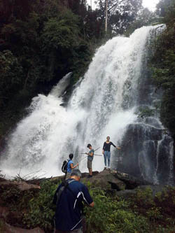 Doi Inthanon National Park Thailand waterfall