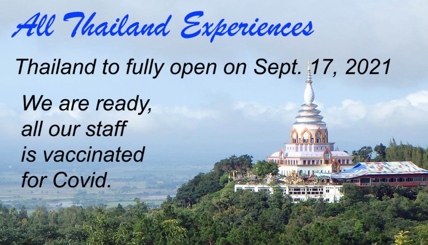 Thailand to open sept. 17, 2021